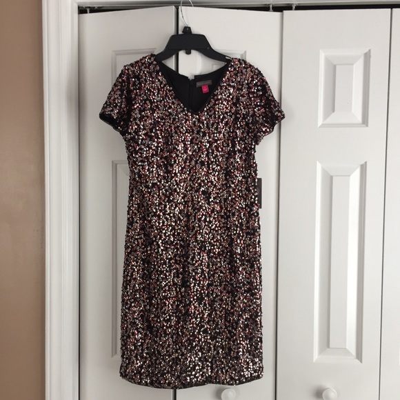 Vince Camuto Gilded Rose Dress - Picture 2 of 4